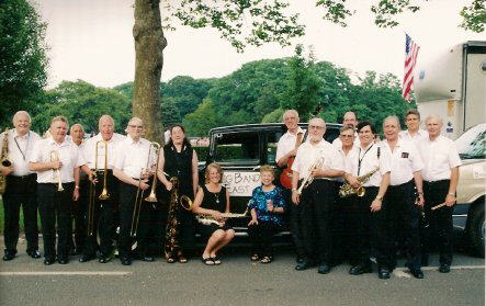 Big Band East at Agawam Park, July 2005